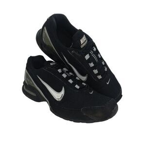Nike Air Max Torch 3 Mens Pre-owned Black & Silver Running Sneakers - sz. 10 1/2